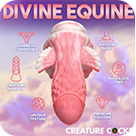 Pegasus Pecker Winged Silicone Dildo