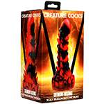 Demon Rising Scaly Dragon Silicone Dildo