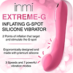 Extreme-G Inflating G-Spot Silicone Vibrator