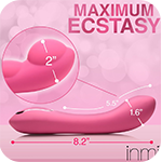 Extreme-G Inflating G-Spot Silicone Vibrator