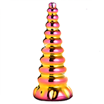 Twilight Rainbow Unicorn Glass Dildo