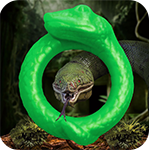 Serpentine Silicone Cock Ring