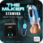 The Milker Stamina with Automatic Stroking, Suction, Vibration