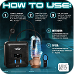 The Milker Stamina with Automatic Stroking, Suction, Vibration