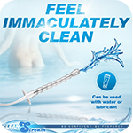 Enema 150 mL Syringe with Attachments