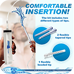 Enema 150 mL Syringe with Attachments