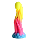 Tenta-Glow Glow-In-The-Dark Silicone Dildo