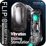Flip Zero Gravity Vibrating - Black