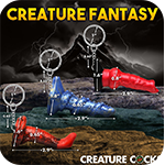 Hell-Hound, Lord Kraken, & King Cobra Silicone Keychain Set