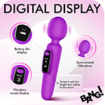 Digital Silicone Wand with Display