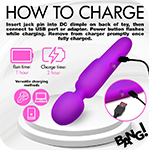 Digital Silicone Wand with Display