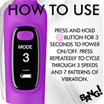 Digital Silicone Wand with Display