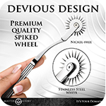 Silver Sensation Wartenberg Wheel