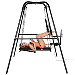 Throne Deluxe Adjustable Sling with Sex Machine