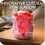 Sweet Kiss Kissing and Vibrating Clitoral Stimulator - Swirl