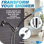 EZ-Flow Silicone Shower Enema Set