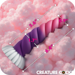 Cloud Rider Unicorn Silicone Dildo