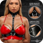 Vixen Female Chest Harness - Black