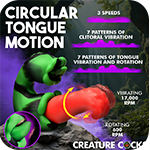 Tongue Lasher Silicone Vibrator