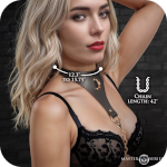 Captivate Collar with Body Chain - Black