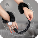The Handler Furry Handcuffs with Handle