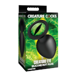 Creature Eye Green Eye Silicone Butt Plug - Large