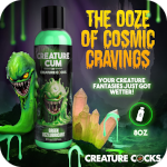 Creature Cum Green Jizz Lubricant - 8 oz.