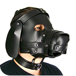 Axovus Leather Puppy Dog Hood