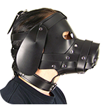 Axovus Leather Puppy Dog Hood