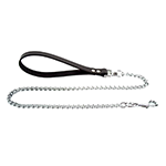 Axovus Flat Link 3/4" Leather Leash