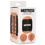 Double Shot Pussy and Ass Stroker - Medium