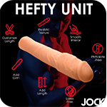 Extra Thick 2 Inch Penis Extension - Light