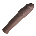 Extra Thick 2 Inch Penis Extension - Dark