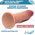 Ultra Realistic Dual Density Silicone Dildo - 7 Inch