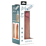 Ultra Realistic Dual Density Silicone Dildo - 7 Inch