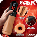 JOCK Sucking & Vibrating Masturbator