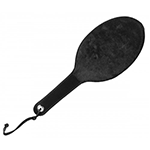 trict Leather Round Leather and Fur Paddle