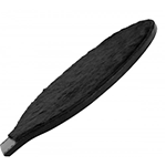 trict Leather Round Leather and Fur Paddle