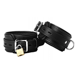 Strict Leather Premium Leather Locking Cuffs